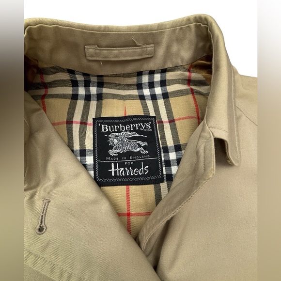 Burberry Tan Trench Coat - Picture 2 of 8